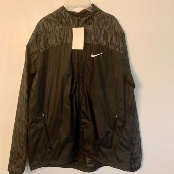NIKE Reflective running windbreaker- Size Large